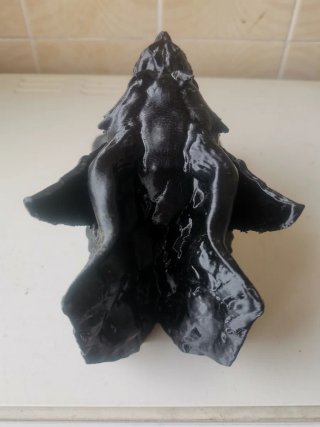 Figura Dragón 3D Negro