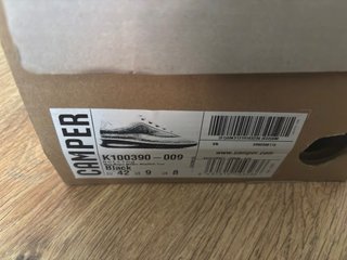 Zapatillas Camper Negras Suela Michelin