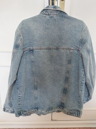 Chaqueta Vaquera Oversize XS Bershka