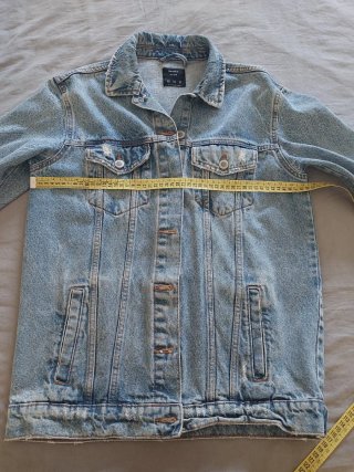 Chaqueta Vaquera Oversize XS Bershka