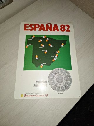 Medalla Plata Mundial 82 Oficial