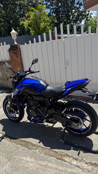 Yamaha MT-07 2022 - 7100 km