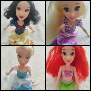 4 Muñecas Disney Princesas