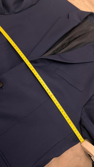 Traje Mango Azul Talla 40