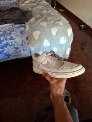 Nike Dunk Low Retro Hombre Beige/Rosa