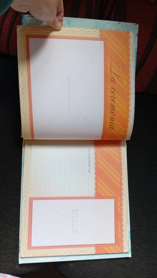 libro dedicatoria comunión