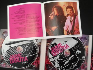 Jaime Urrutia 1CD+1DVD Enjoy-con Bunbury,Loquillo