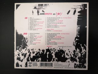 Jaime Urrutia 1CD+1DVD Enjoy-con Bunbury,Loquillo