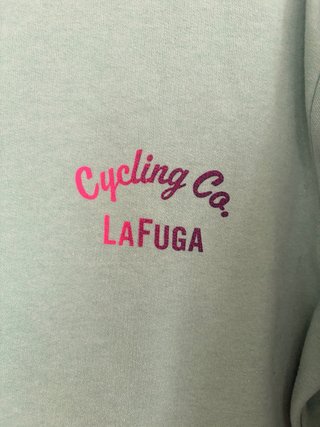Sudadera La Fuga verde multicolor