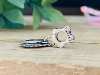 Charm Casa Slytherin Harry Potter - Plata