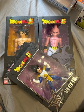 Dragon Ball Super Figuras (Goku, Buu, Vegeta)