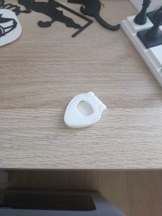 Llavero para púas de guitarra