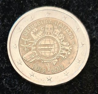 Moneda conmemorativa 2€ Italia 2012