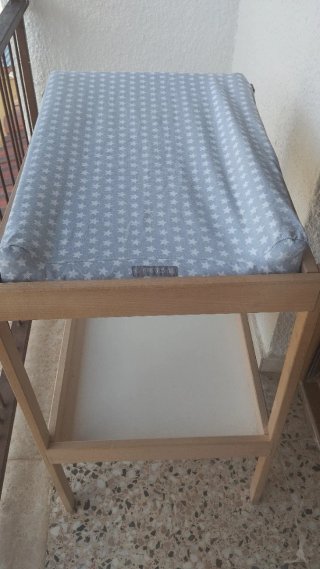 Cambiador Ikea Madera Blanco