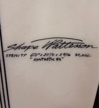Tabla de surf T. Patterson