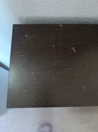 Recibidor con espejo madera y cristal