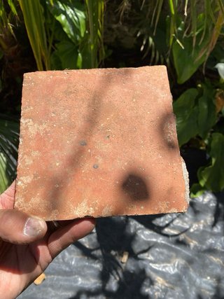 Baldosas de barro antiguas 15x15cm