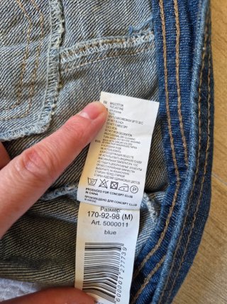 Gilet jeans cropped Concept Club - Taglia M
