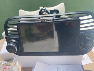 Pantalla Carplay Android Auto Fiat 500