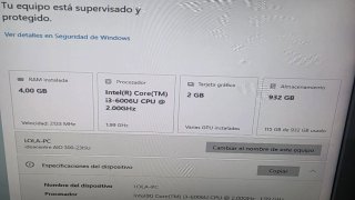 Ordenador Lenovo Todo en Uno AIO 300-23ISU
