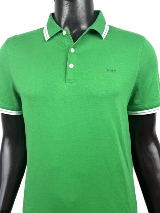 Michael Kors Polo Uomo M Verde Slim Casual Logo MK