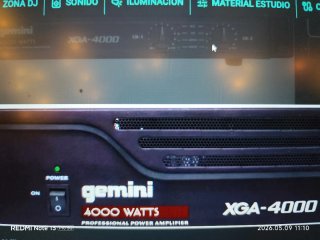 Etapa Potencia Gemini XGA-4000 4000W