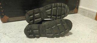 Bota militar ejército negra
