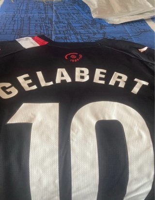 Camiseta Real Sporting Gijón  Cesar Gelabert