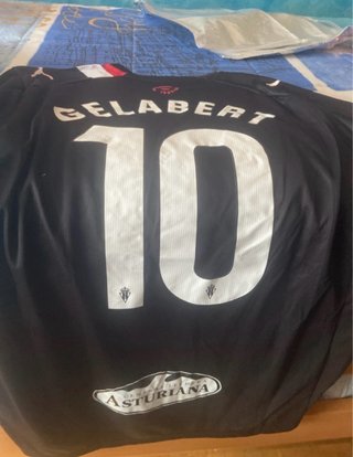 Camiseta Real Sporting Gijón  Cesar Gelabert
