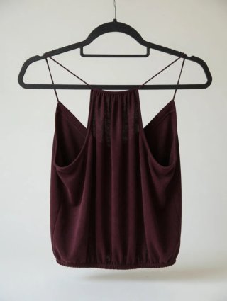 Top Bershka granate S
