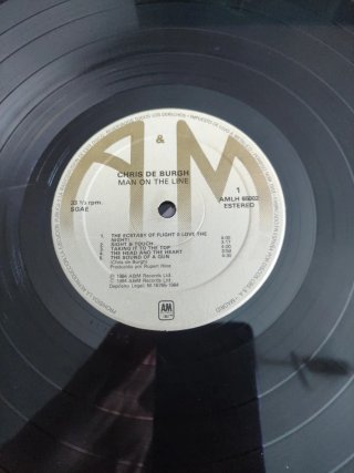 Vinilo Chris de Burgh Man on the Line
