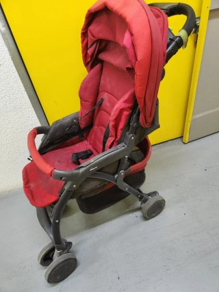 Silla de paseo Chicco roja