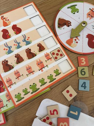 Juego de mesa infantil Memo y Bingo Djeco