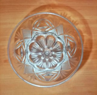 Juego copas cristal tallado vintage