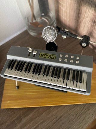 Miniatura Teclado y Micrófono Mini Music
