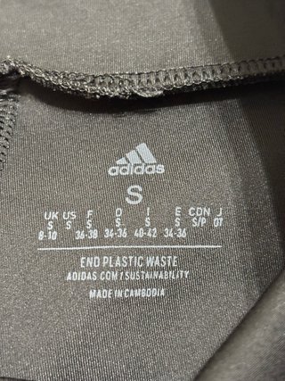 Leggings Adidas Acetato Nero Taglia S