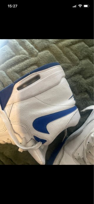 Nike Air Flight zapatillas blancas y azules
