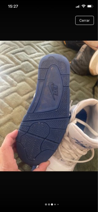 Nike Air Flight zapatillas blancas y azules
