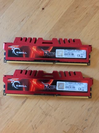 2x G.Skill RIPJAWS DDR3 16GB (2x8GB) 1333MHz