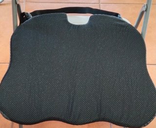 Cojín Cuña Negro Silla Coche Oficina