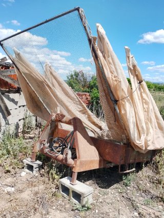 Paraguas recolector aceitunas
