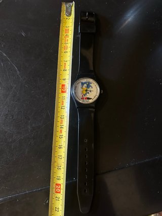 Reloj vintage consola master sistem II SEGA Sonic