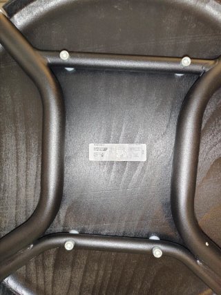 Taburete Alto Ikea YNGVAR Negro