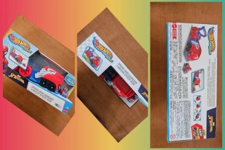 Hot Wheels Lanzador Spider-Man