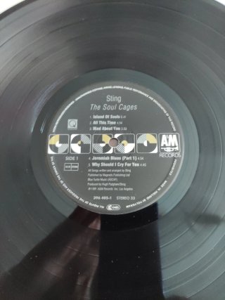 Vinilo Sting The Soul Cages