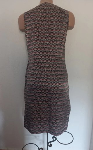 Vestido de tirantes con estampado Tizeto Spain
