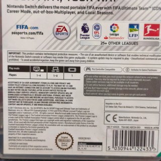 FIFA 18 Nintendo Switch