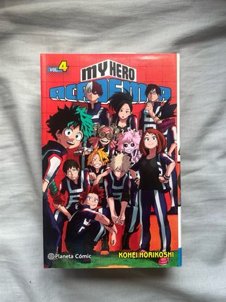 mangas boku no hero 1-5