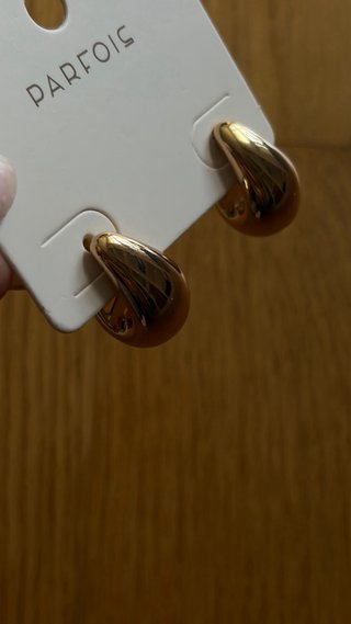 Pendientes “Pardois”  dorados nuevos