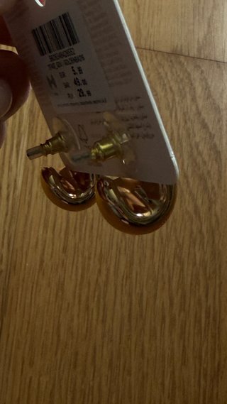 Pendientes “Pardois”  dorados nuevos